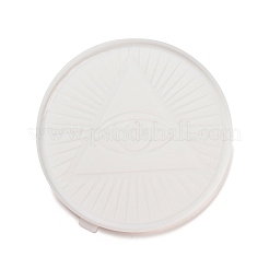 Auge der Vorsehung/Allsehendes Auge DIY Silikon Statue Form&nbsp;LS-AJEW-D052-02