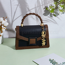 Porte-clés fleur en acier inoxydable 304&nbsp;KEYC-ME00016-01