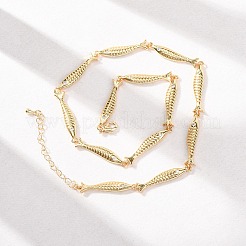 Collares de latón para mujer&nbsp;NJEW-Z113-01G