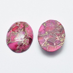 Régalite naturelle / jaspe impérial / cabochons de jaspe sédiment marin&nbsp;G-E464-46B-08