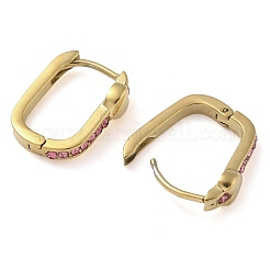 Pendientes de aro de acero inoxidable 304 con revestimiento iónico (IP)&nbsp;EJEW-B109-03G-02