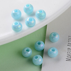 Opake Legierung Perlen&nbsp;MACR-S370-D6mm-A07
