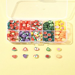 200pcs 10 Arten handgemachte Polymer-Ton-Perlen&nbsp;CLAY-FS0001-40