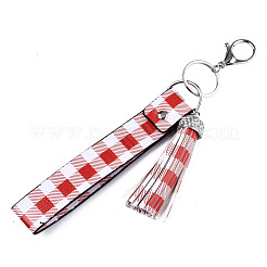 PU Leder Quaste Schlüsselanhänger&nbsp;KEYC-T006-01I