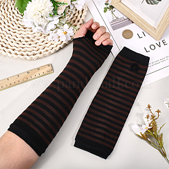 4 Paar fingerlose Strickhandschuhe aus Acrylfasergarn&nbsp;AJEW-DJ0001-58D