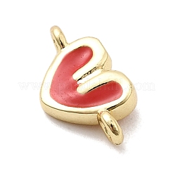 Pendentifs d'émail en laiton &nbsp;KK-P338-21G-01