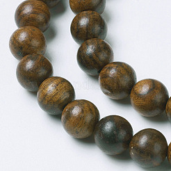 Des perles en bois naturel&nbsp;X-WOOD-J001-01-8mm