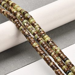 Synthetische Serpentin Perlen Stränge&nbsp;G-F765-O01-01