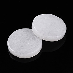 Natürliche weiße Jade Cabochons&nbsp;G-T141-33A
