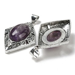 Natürlichen Amethyst große Anhänger&nbsp;G-Z050-08B