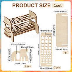 MDF-Pinsel-Organizerhalter&nbsp;ODIS-WH0106-21