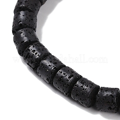 Fili di perle di roccia lavica naturale&nbsp;G-A234-E02-02