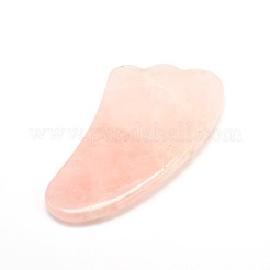 Natürliche Rosenquarz Gua Sha Boards&nbsp;G-J306-01