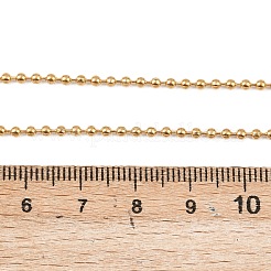 304 Edelstahl Kugelkette Quaste Y Halsketten für Frauen&nbsp;NJEW-Z104-01G
