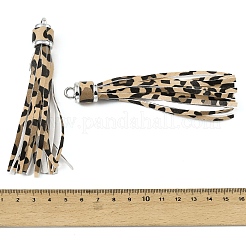 PU-Leder Quaste Anhänger Dekorationen&nbsp;FIND-K027-01P-02