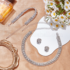 1 sachet de bijoux en alliage et strass&nbsp;SJEW-UN0001-27S