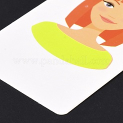 Papier Ohrring Display-Karten&nbsp;DIY-B061-04B