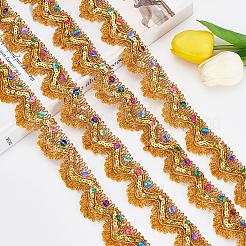Ruban de paillettes en polyester&nbsp;OCOR-WH0068-36A