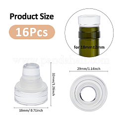 Tapones de botellas de vidrio&nbsp;AJEW-WH0528-85