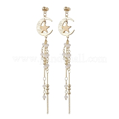 Pendientes colgantes de acero inoxidable 304 y latón&nbsp;EJEW-TA00807