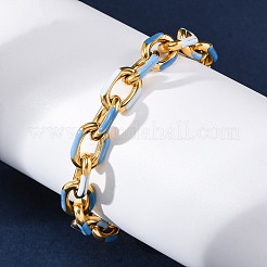 Bracelets à chaîne en acier inoxydable 304 pour femmes&nbsp;BJEW-S162-03G