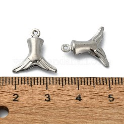Pendentifs en acier inoxydable 304 anti-ternissement&nbsp;STAS-L024-017P