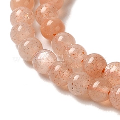Sunstone naturale fili di perline&nbsp;G-B090-A05-03