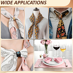 8 foulard rétro en soie&nbsp;FIND-NB0007-64