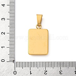 Pendentifs en acier inoxydable 304 pour colliers&nbsp;STAS-L289-02G