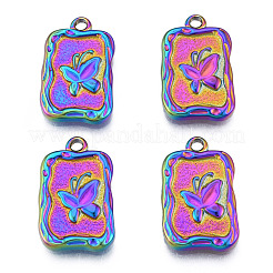 Pendentifs en acier inoxydable 304 avec placage ionique (IP)&nbsp;STAS-N098-204M