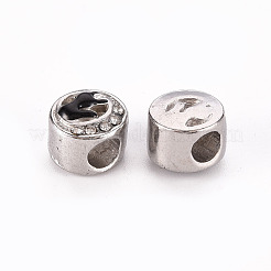 Legierung Schmelz europäischen Perlen&nbsp;MPDL-N040-003-RS