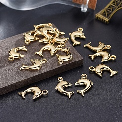 Tibetischer stil Aluminium Anhänger & Charms&nbsp;TIBEP-A040-003G-NR