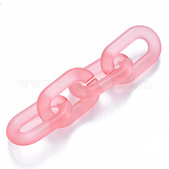 Anelli in acrilico trasparente che collega&nbsp;LS-OACR-S036-006A-K03