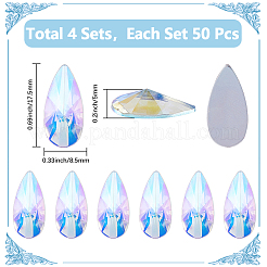 4 Satz Acryl-Strass-Cabochons&nbsp;GACR-SP0001-06C