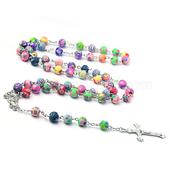 Rosenkranz Perlenkette&nbsp;RELI-PW0001-028A
