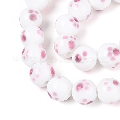 Chapelets de perles vernissées manuelles&nbsp;LAMP-N028-21A