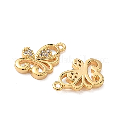 Pendentifs en laiton zircon cubique transparent&nbsp;KK-B160-09G