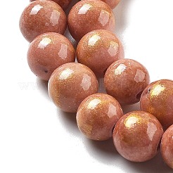 Chapelets de perles en jade Mashan naturel&nbsp;G-A255-A01-01F