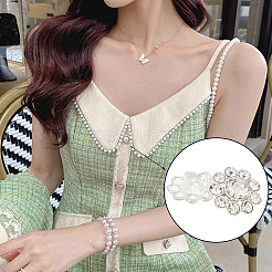 80 Stück 4 Stil Legierung Strass Schaftknöpfe&nbsp;DIY-GA0003-58