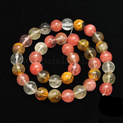 Tigerskin Glasperlen Stränge&nbsp;G-G152-4mm-3