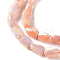 Stränge aus gefärbten Glasperlen mit Ombré-Effekt&nbsp;GLAA-I059-01F