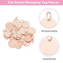 100 Stück Messing Charms&nbsp;KK-FH0007-28B