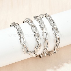 Collane a catena in acciaio inossidabile 304 per donna e uomo&nbsp;NJEW-Z093-01P
