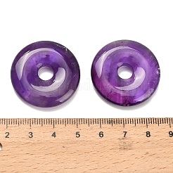 Pendenti d'ametista naturale&nbsp;G-Z110-L01-30x6mm