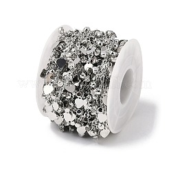 Catene in ottone e strass fatte a mano&nbsp;CHC-Z001-15P-01