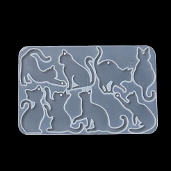 Katzenform DIY Anhänger Silhouette Silikonformen&nbsp;SIL-F010-01