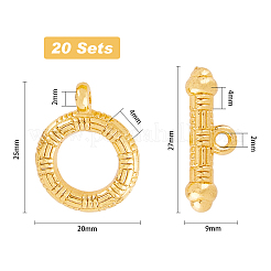20 set di fermagli a barilotto in lega&nbsp;FIND-DC0002-59