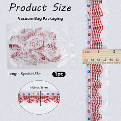 Ruban de dentelle en polyester de 5 mètre&nbsp;OCOR-GF0006-20D