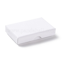 Papier mit schwammmatten Halskettenboxen&nbsp;OBOX-G018-02C