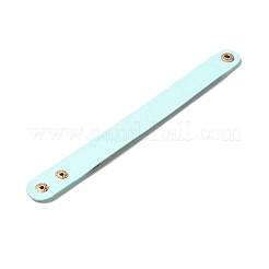 Pulsera con cordón de presión de gamuza sintética&nbsp;LS-BJEW-F428-14
